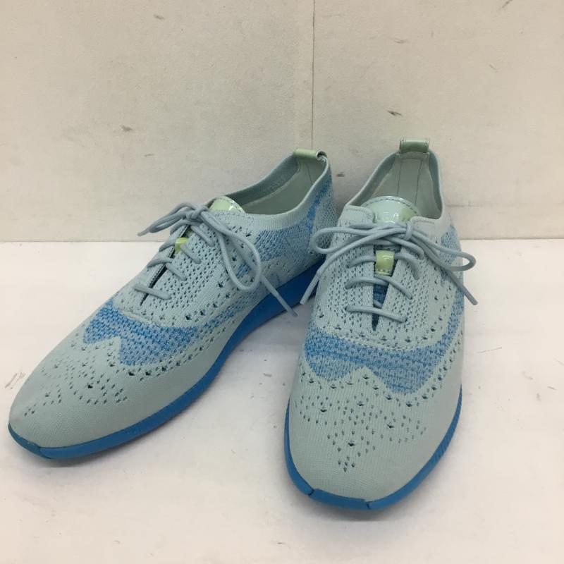 コールハーン COLE HAAN スニーカー スニーカー Cole Haan 2.Zerogrand Stitchlite ウィングチップ オックスフォード US：9.5 水色 / ライトブルー / メンズ USED 古着 中古 10155969