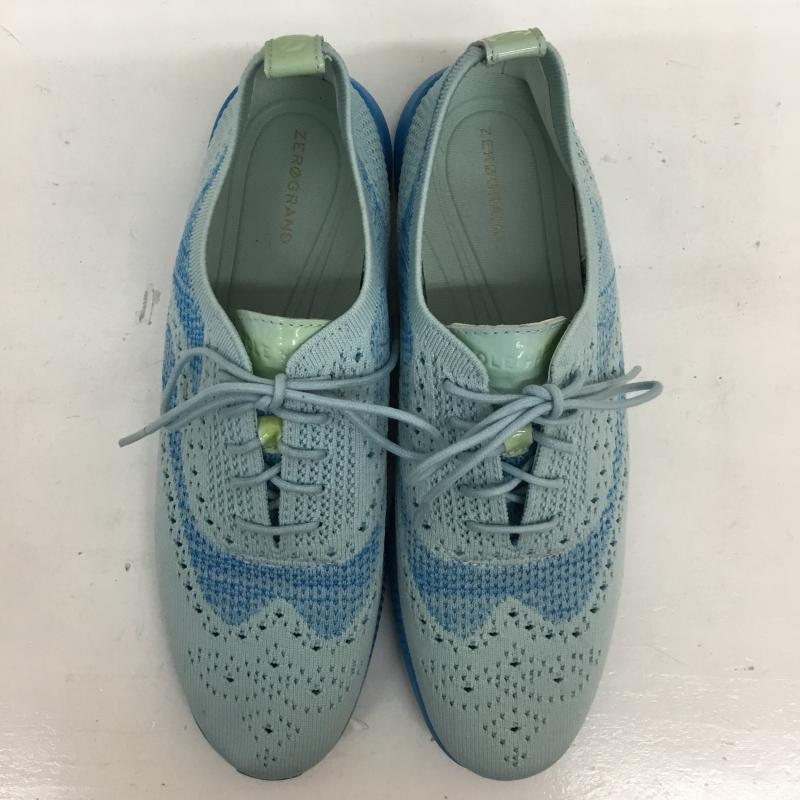 コールハーン COLE HAAN スニーカー スニーカー Cole Haan 2.Zerogrand Stitchlite ウィングチップ オックスフォード US：9.5 水色 / ライトブルー / メンズ USED 古着 中古 10155969