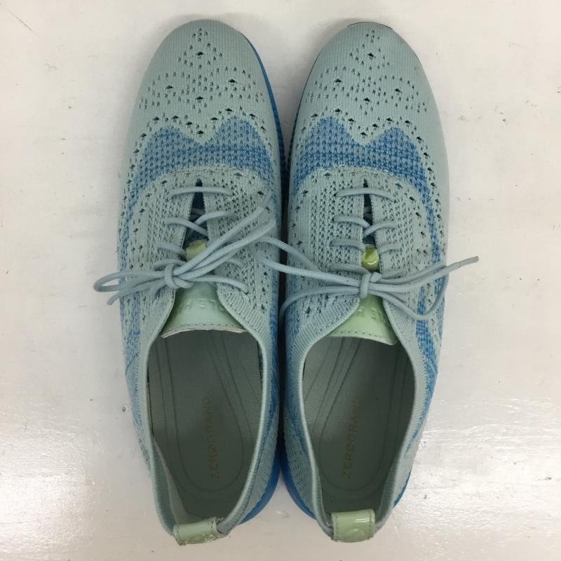 コールハーン COLE HAAN スニーカー スニーカー Cole Haan 2.Zerogrand Stitchlite ウィングチップ オックスフォード US：9.5 水色 / ライトブルー / メンズ USED 古着 中古 10155969