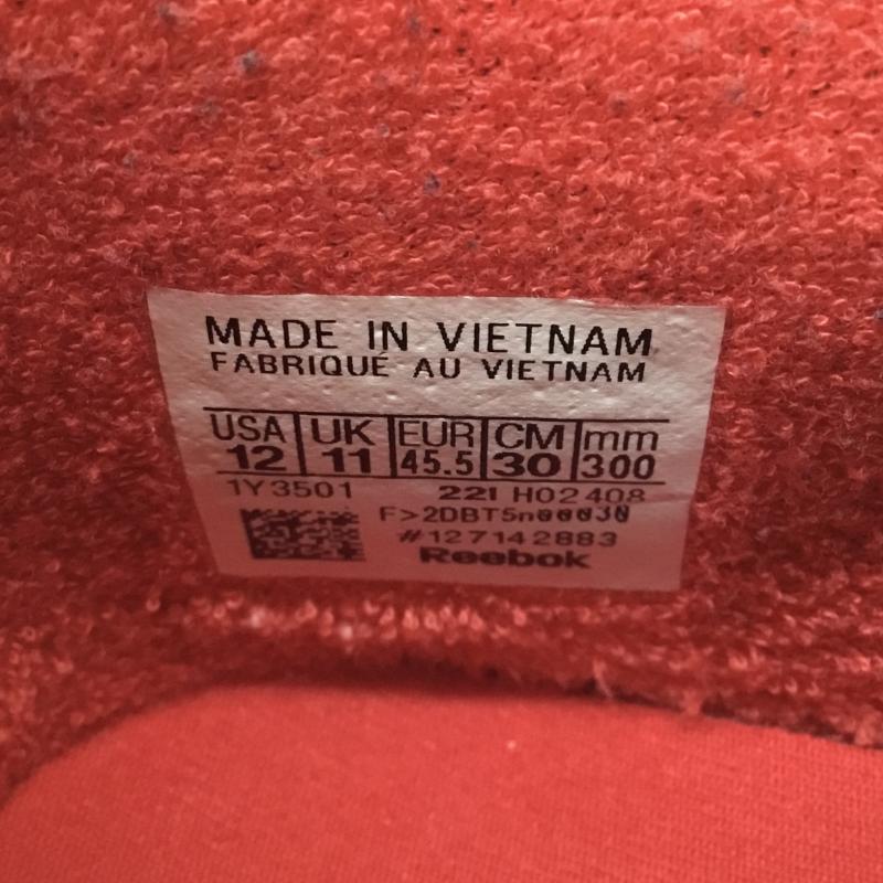 メゾン マルジェラ Maison Margiela スニーカー スニーカー Reebok×Maison Margiela PROJECT 0 CC TL S57WS0405 30.0cm ロゴ、文字 赤 / レッド / red メンズ USED 古着 中古 10155971