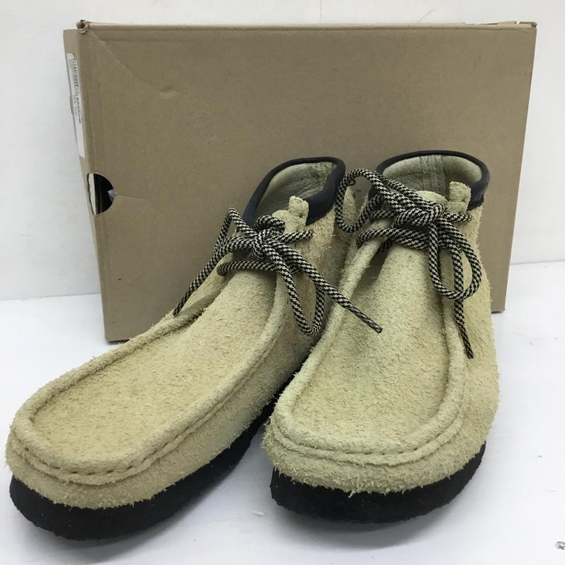 クラークス オリジナルズ Clarks Originals シューズ シューズ Clarks Wallabee Boot 26174051 Suede Lace Up Ankle Boots US：11 無地 ベージュ / ベージュ / beige メンズ USED 古着 中古 10155972