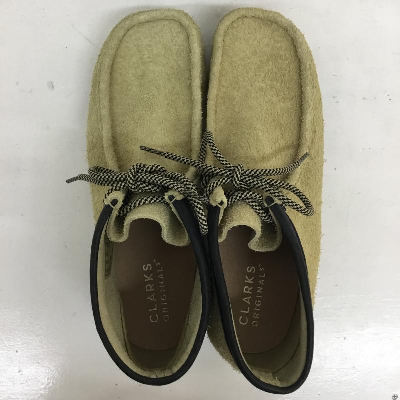 クラークス オリジナルズ Clarks Originals シューズ シューズ Clarks Wallabee Boot 26174051 Suede Lace Up Ankle Boots US：11 無地 ベージュ / ベージュ / beige メンズ USED 古着 中古 10155972