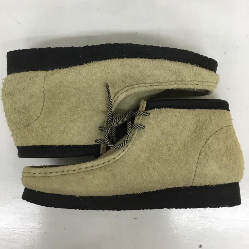 クラークス オリジナルズ Clarks Originals シューズ シューズ Clarks Wallabee Boot 26174051 Suede Lace Up Ankle Boots US：11 無地 ベージュ / ベージュ / beige メンズ USED 古着 中古 10155972