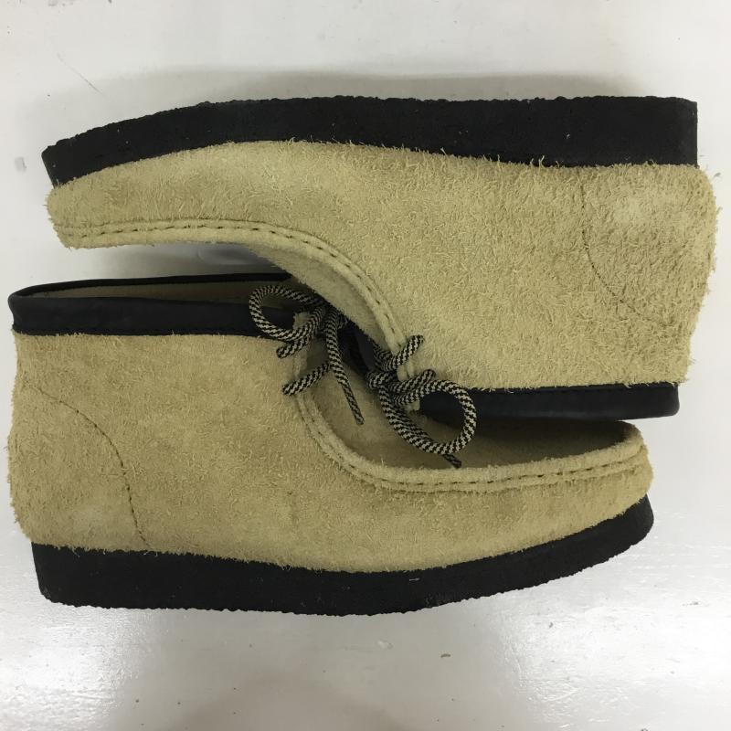 クラークス オリジナルズ Clarks Originals シューズ シューズ Clarks Wallabee Boot 26174051 Suede Lace Up Ankle Boots US：11 無地 ベージュ / ベージュ / beige メンズ USED 古着 中古 10155972