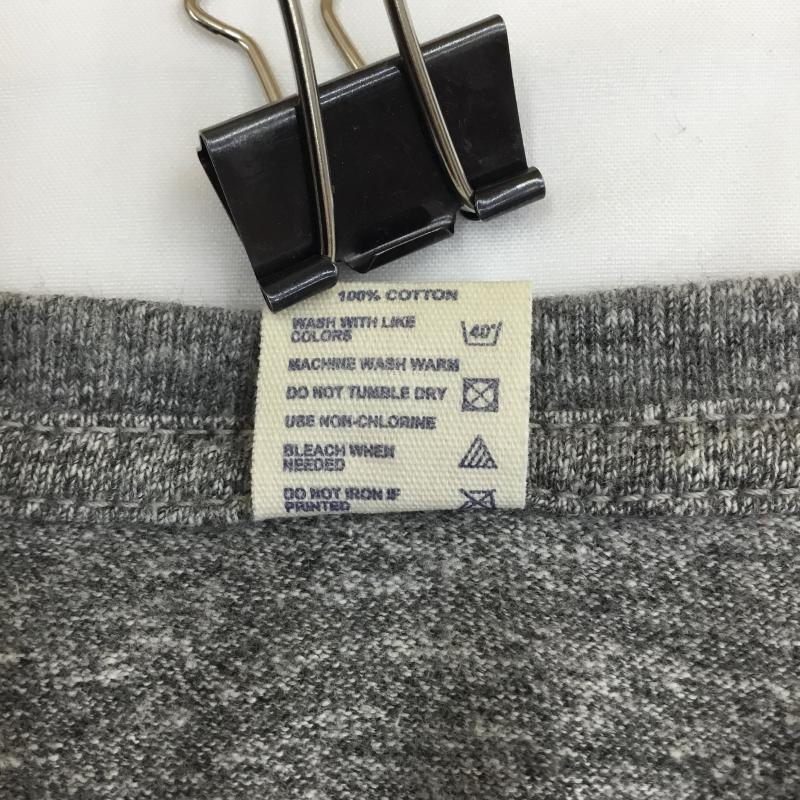 フラットヘッド The Flat Head Tシャツ 半袖 THE FLAT HEAD Vネック 半袖 カットソー グレー 38 ロゴ、文字 灰 / グレー / gray メンズ USED 古着 中古 10155973