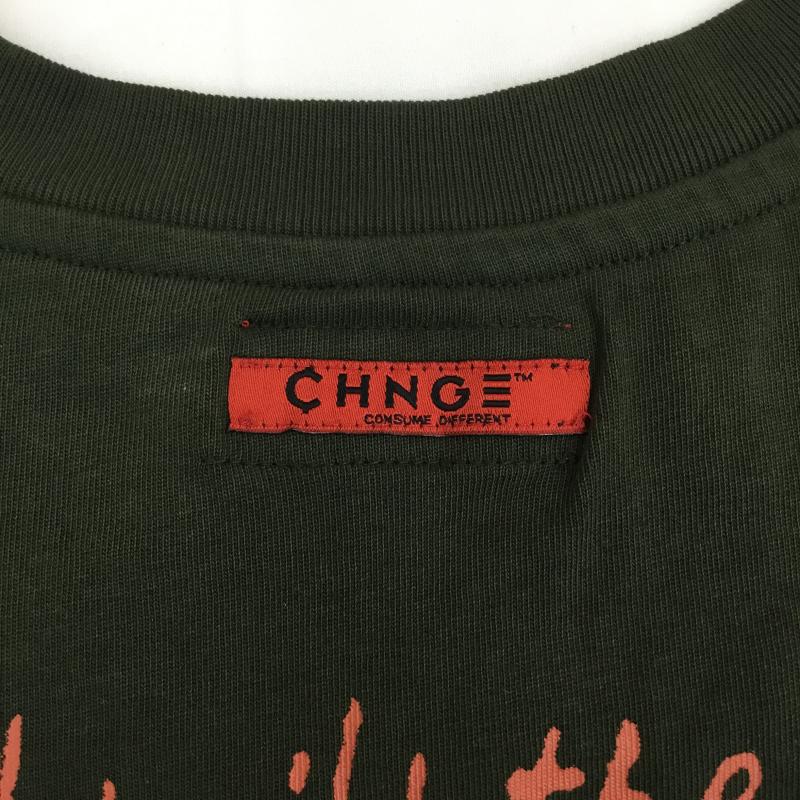 ＵＳフルギ US古着 Tシャツ 半袖 CHNGE Sudan Baby Tee 半袖 XL プリント 緑 / グリーン / green メンズ USED 古着 中古 10155975