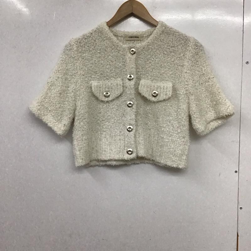 ココディール COCO DEAL ジャケット、上着 ジャケット、ブレザー 2 無地 白 / ホワイト / white レディース USED 古着 中古 10155977