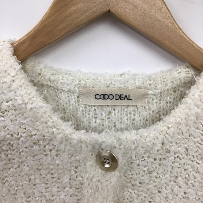 ココディール COCO DEAL ジャケット、上着 ジャケット、ブレザー 2 無地 白 / ホワイト / white レディース USED 古着 中古 10155977