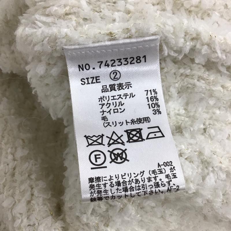 ココディール COCO DEAL ジャケット、上着 ジャケット、ブレザー 2 無地 白 / ホワイト / white レディース USED 古着 中古 10155977
