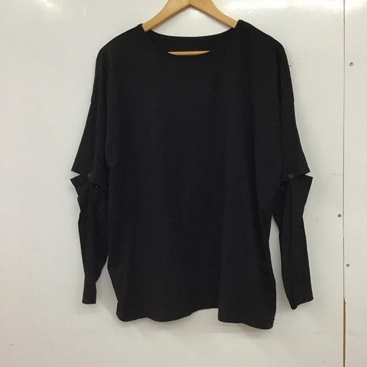 ティティベイト titivate カットソー 長袖 FREE 無地 黒 / ブラック / black レディース USED 古着 中古 10155981