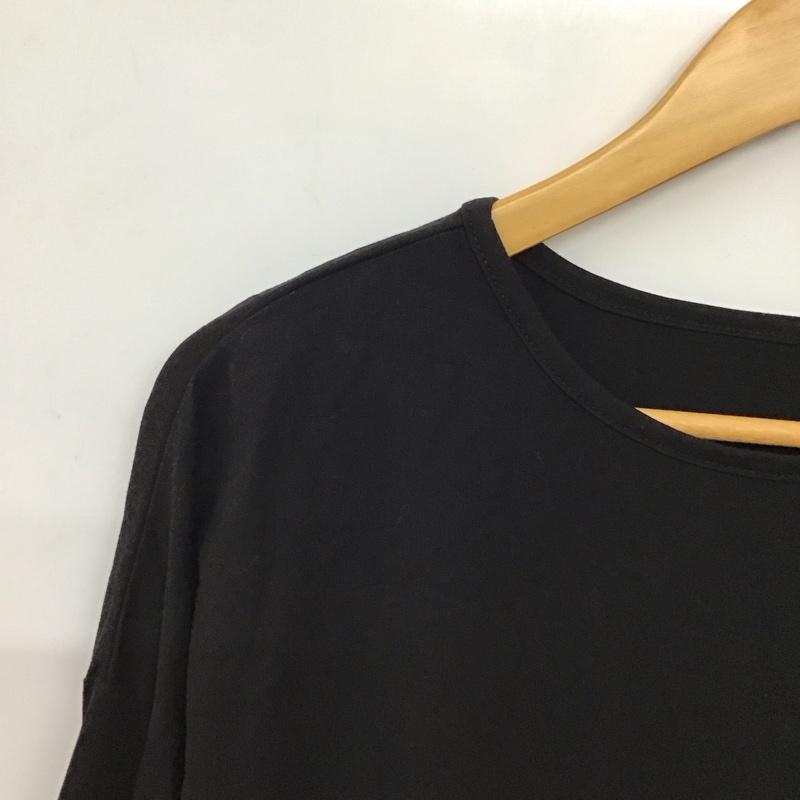 ティティベイト titivate カットソー 長袖 FREE 無地 黒 / ブラック / black レディース USED 古着 中古 10155981