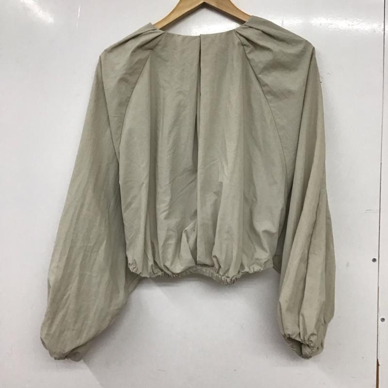 ローリーズファーム LOWRYS FARM カーディガン 長袖 FREE 無地 ベージュ / ベージュ / beige レディース USED 古着 中古 10155982