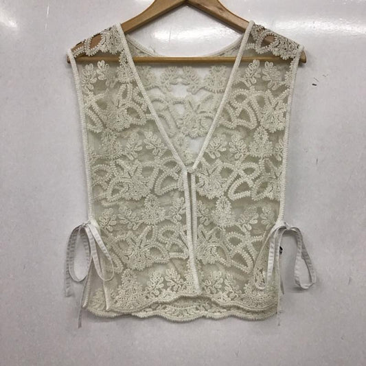 ニコアンド niko and... ベスト ベスト FREE  白 / ホワイト / white レディース USED 古着 中古 10155983