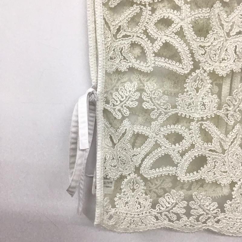 ニコアンド niko and... ベスト ベスト FREE  白 / ホワイト / white レディース USED 古着 中古 10155983