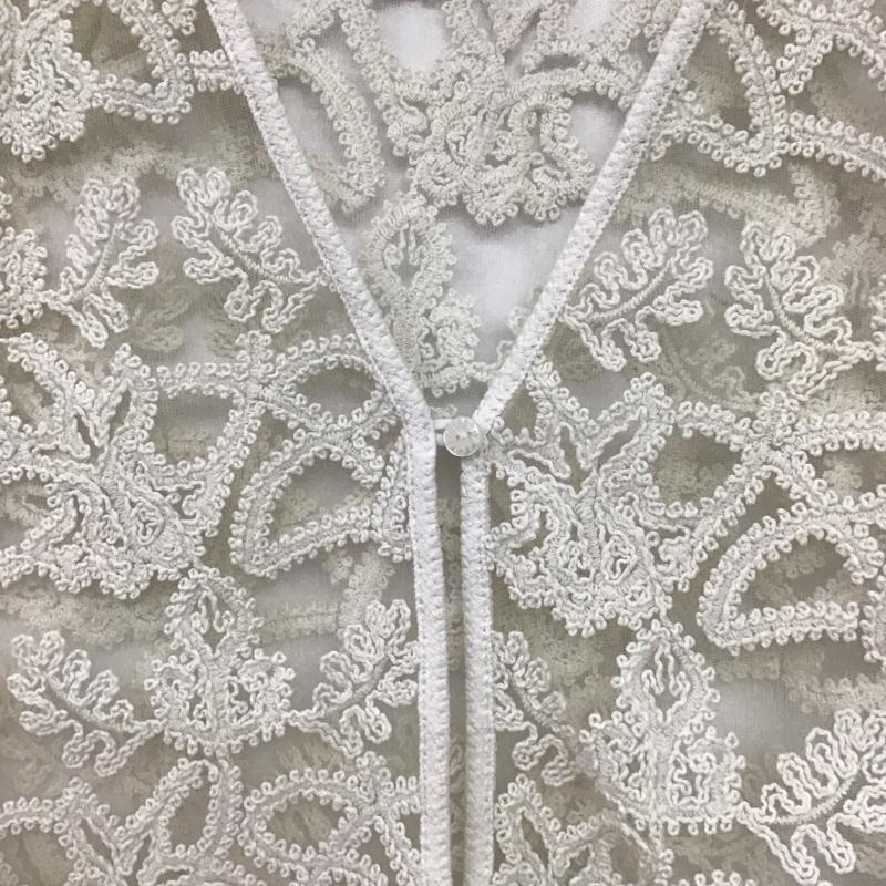 ニコアンド niko and... ベスト ベスト FREE  白 / ホワイト / white レディース USED 古着 中古 10155983