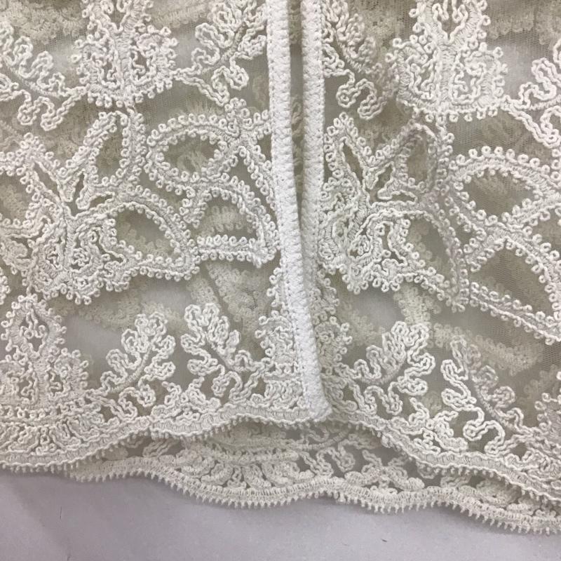 ニコアンド niko and... ベスト ベスト FREE  白 / ホワイト / white レディース USED 古着 中古 10155983
