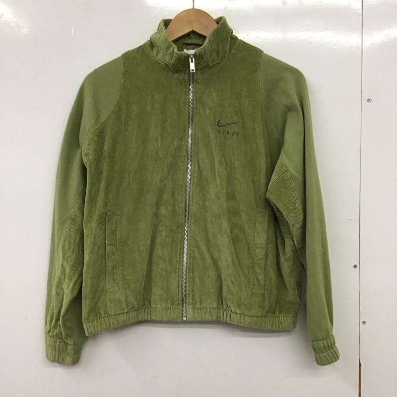 ナイキ NIKE ジャケット、上着 ジャンパー、ブルゾン DQ6929-334 コーデュロイ S 無地 緑 / グリーン / green レディース USED 古着 中古 10155994