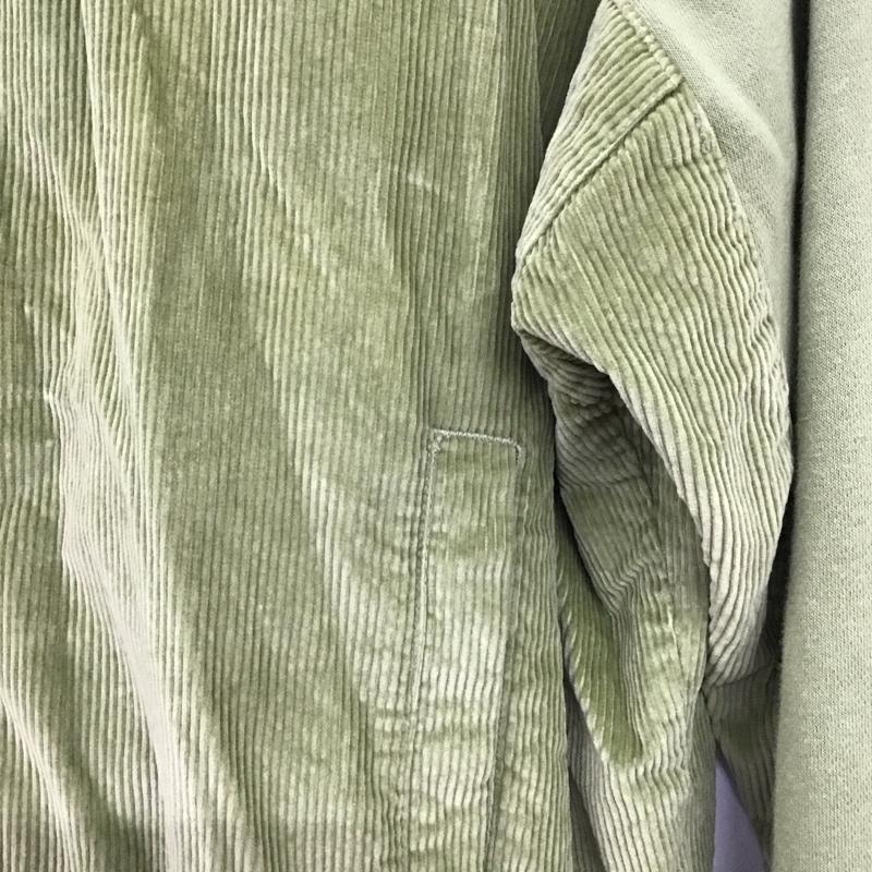 ナイキ NIKE ジャケット、上着 ジャンパー、ブルゾン DQ6929-334 コーデュロイ S 無地 緑 / グリーン / green レディース USED 古着 中古 10155994