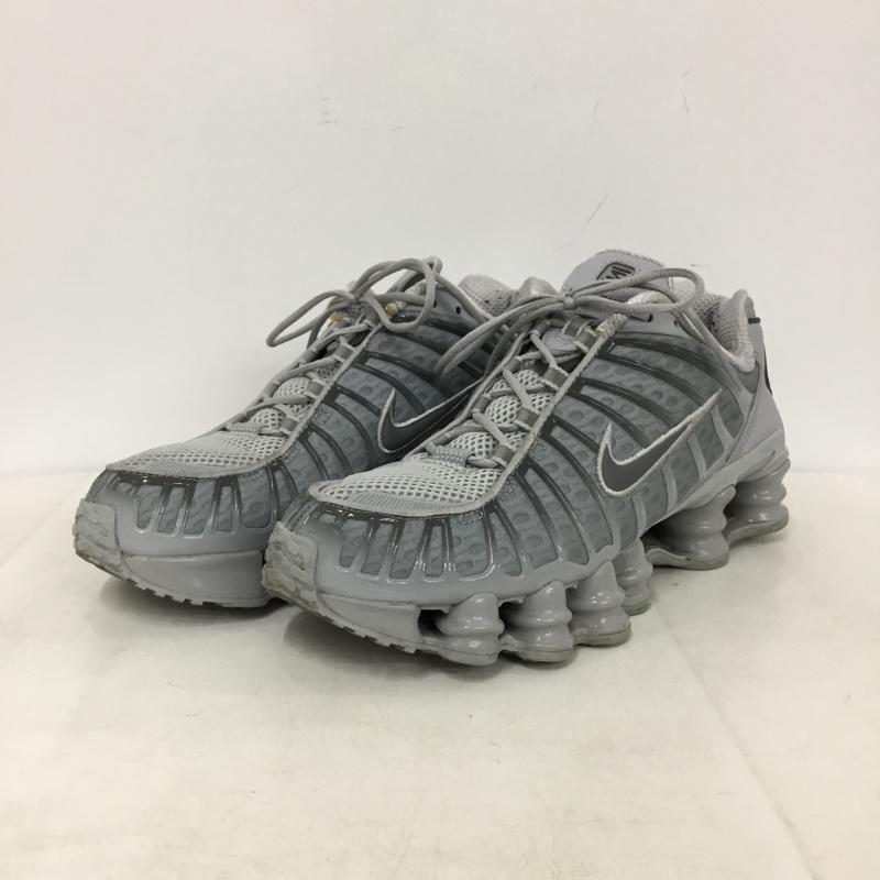 ナイキ NIKE スニーカー スニーカー AV3595-015 SHOX TL 26.5cm 26.5cm ロゴ、文字 灰 / グレー / gray メンズ USED 古着 中古 10155996
