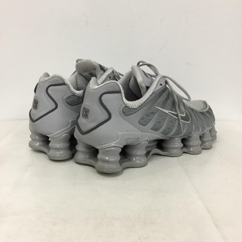 ナイキ NIKE スニーカー スニーカー AV3595-015 SHOX TL 26.5cm 26.5cm ロゴ、文字 灰 / グレー / gray メンズ USED 古着 中古 10155996