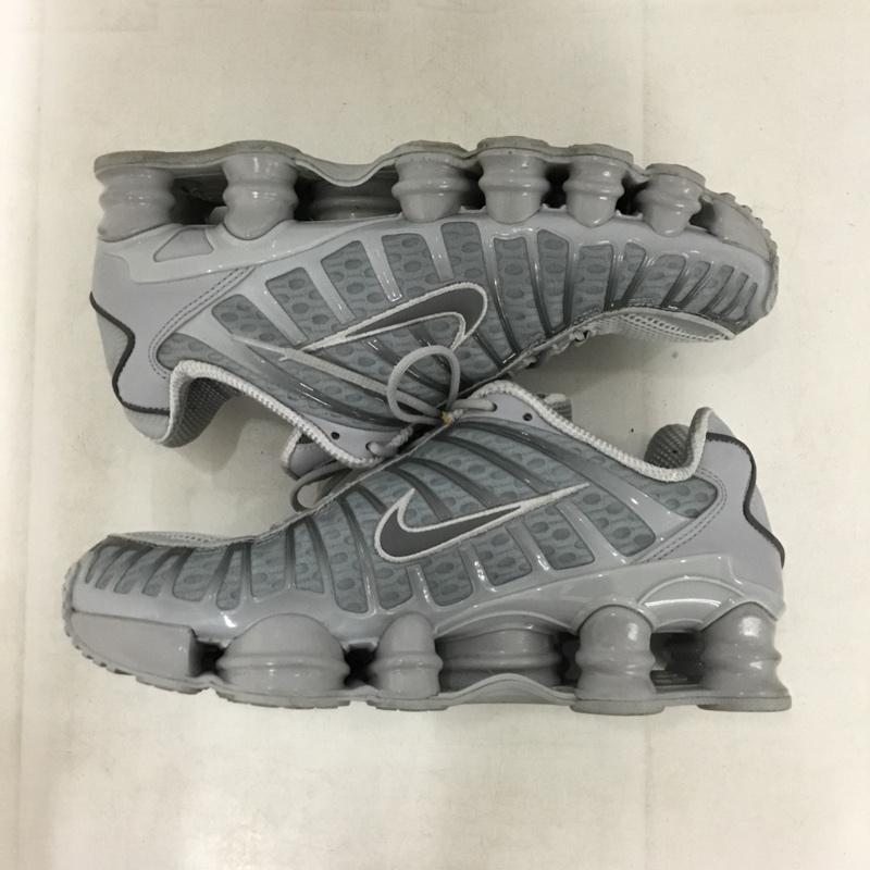 ナイキ NIKE スニーカー スニーカー AV3595-015 SHOX TL 26.5cm 26.5cm ロゴ、文字 灰 / グレー / gray メンズ USED 古着 中古 10155996