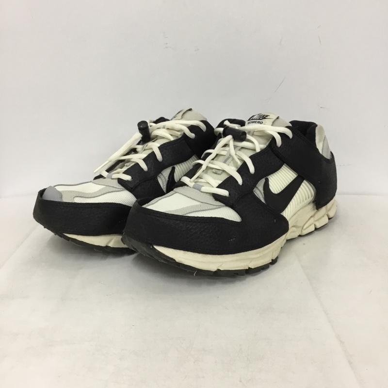 ナイキ NIKE スニーカー スニーカー FJ5474-133 W ZOOM VOMERO 5 PRM 29cm 29.0cm ロゴ、文字 白 / ホワイト / white X 黒 / ブラック / black X 灰 / グレー / gray メンズ USED 古着 中古 10155999