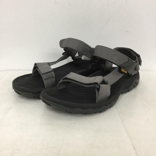 テバ Teva サンダル サンダル 1093379 HURRICANE 4 ハリケーン 26cm 26.0cm ロゴ、文字 黒 / ブラック / black X ダークグレー / ダークグレー / メンズ USED 古着 中古 10156000