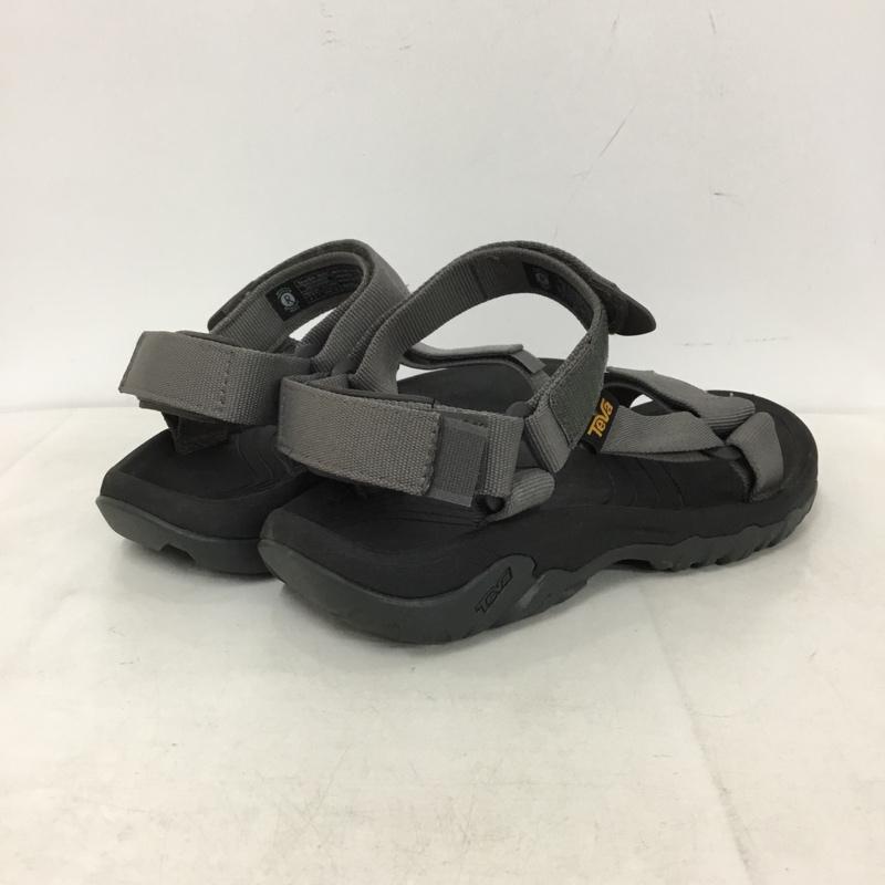 テバ Teva サンダル サンダル 1093379 HURRICANE 4 ハリケーン 26cm 26.0cm ロゴ、文字 黒 / ブラック / black X ダークグレー / ダークグレー / メンズ USED 古着 中古 10156000