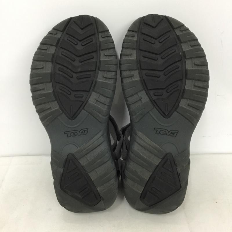 テバ Teva サンダル サンダル 1093379 HURRICANE 4 ハリケーン 26cm 26.0cm ロゴ、文字 黒 / ブラック / black X ダークグレー / ダークグレー / メンズ USED 古着 中古 10156000
