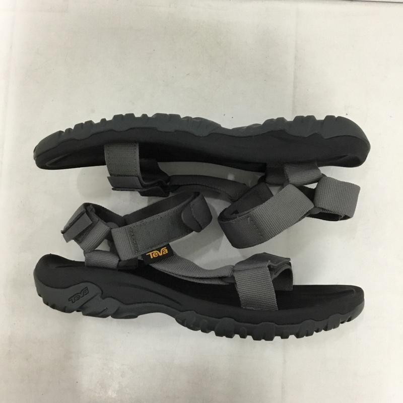 テバ Teva サンダル サンダル 1093379 HURRICANE 4 ハリケーン 26cm 26.0cm ロゴ、文字 黒 / ブラック / black X ダークグレー / ダークグレー / メンズ USED 古着 中古 10156000