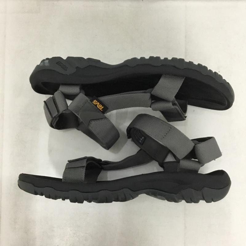 テバ Teva サンダル サンダル 1093379 HURRICANE 4 ハリケーン 26cm 26.0cm ロゴ、文字 黒 / ブラック / black X ダークグレー / ダークグレー / メンズ USED 古着 中古 10156000