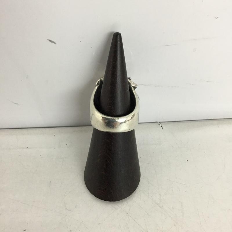 ラットレース RATRACE アクセサリー 指輪 リボン メッセージ 18号 ロゴ、文字 銀 / シルバー / silver color メンズ USED 古着 中古 10156006
