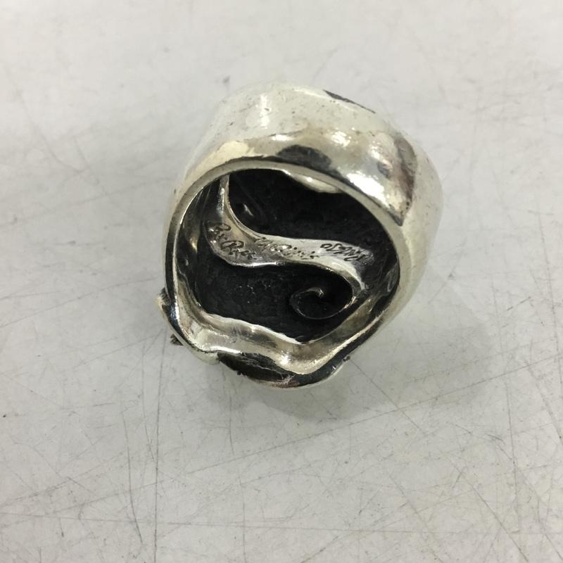 ラットレース RATRACE アクセサリー 指輪 リボン メッセージ 18号 ロゴ、文字 銀 / シルバー / silver color メンズ USED 古着 中古 10156006