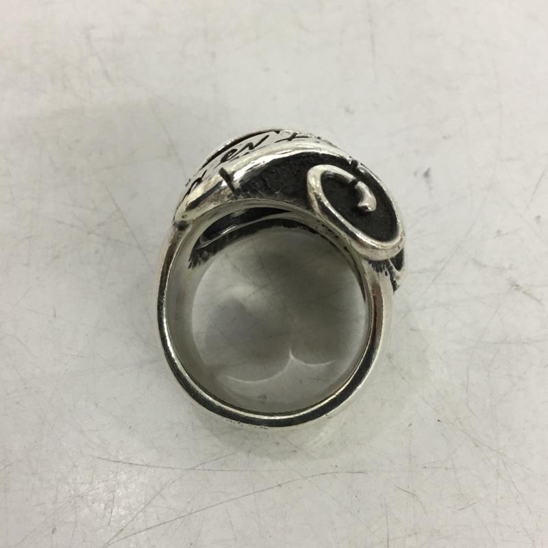 ラットレース RATRACE アクセサリー 指輪 リボン メッセージ 18号 ロゴ、文字 銀 / シルバー / silver color メンズ USED 古着 中古 10156006