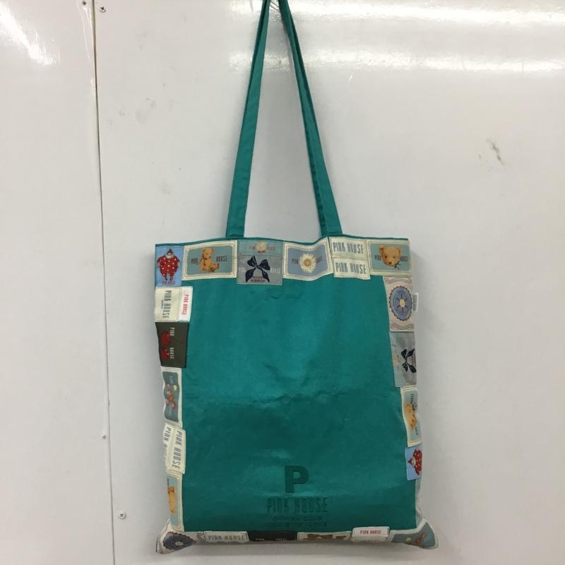 ピンクハウス PINK HOUSE トートバッグ トートバッグ ワッペン付きバッグ ロゴ、文字 マルチカラー / マルチカラー / multicolor レディース USED 古着 中古 10156012