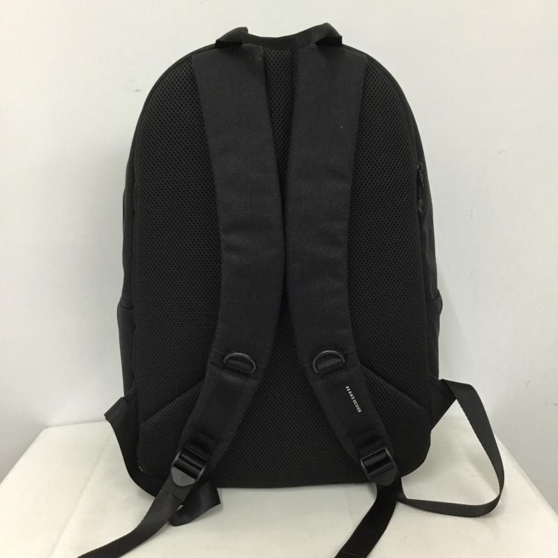 ビームス BEAMS リュックサック、デイパック リュックサック、デイバッグ BEAMS DESIGN バックパック ロゴ、文字 黒 / ブラック / black メンズ USED 古着 中古 10156014