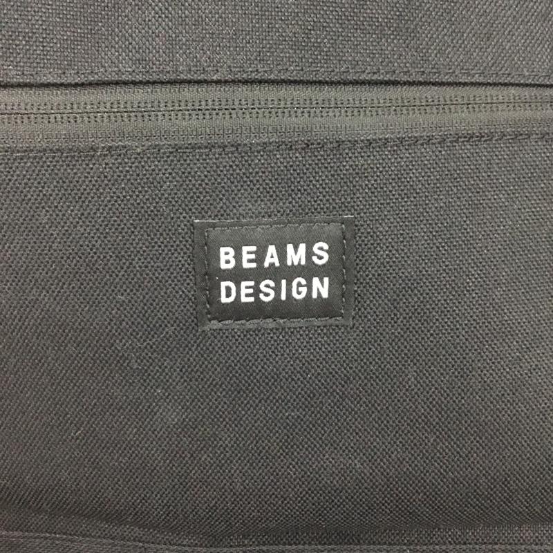 ビームス BEAMS リュックサック、デイパック リュックサック、デイバッグ BEAMS DESIGN バックパック ロゴ、文字 黒 / ブラック / black メンズ USED 古着 中古 10156014