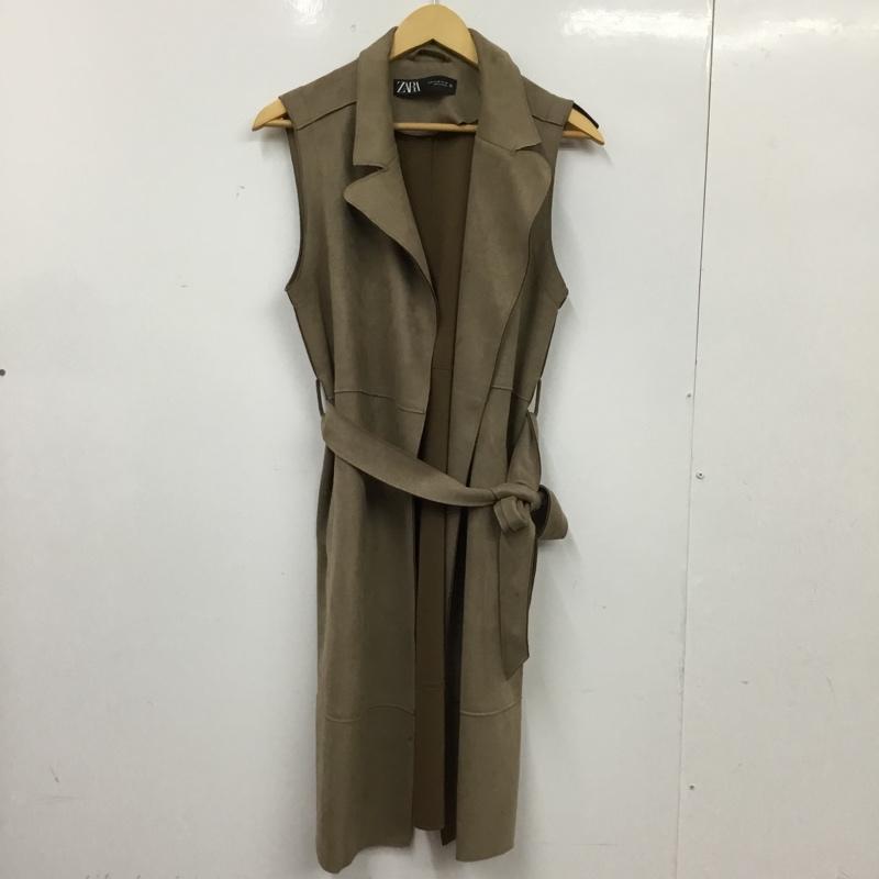 ザラ ZARA ベスト ベスト M 無地 ベージュ / ベージュ / beige レディース USED 古着 中古 10156015