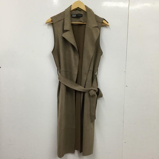 ザラ ZARA ベスト ベスト M 無地 ベージュ / ベージュ / beige レディース USED 古着 中古 10156015