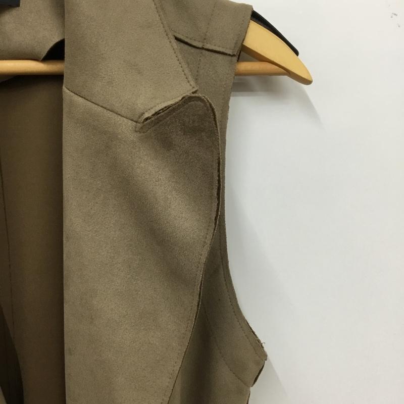 ザラ ZARA ベスト ベスト M 無地 ベージュ / ベージュ / beige レディース USED 古着 中古 10156015