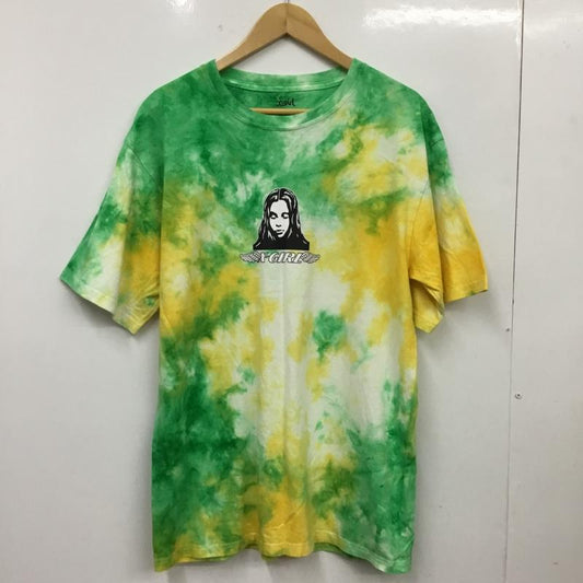 エックスガール X-girl Tシャツ 半袖 105202011015 ANGEL FACE S/S TEE L 総柄 マルチカラー / マルチカラー / multicolor レディース USED 古着 中古 10156017