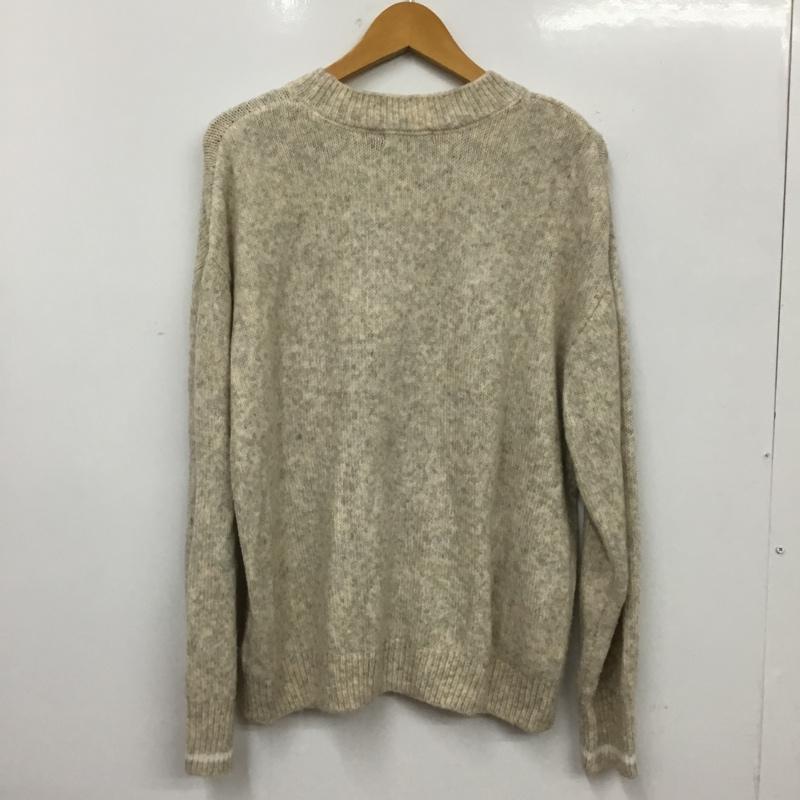 サマンサモスモス Samansa Mos2 ニット、セーター 長袖 FREE ロゴ、文字 ベージュ / ベージュ / beige レディース USED 古着 中古 10156018