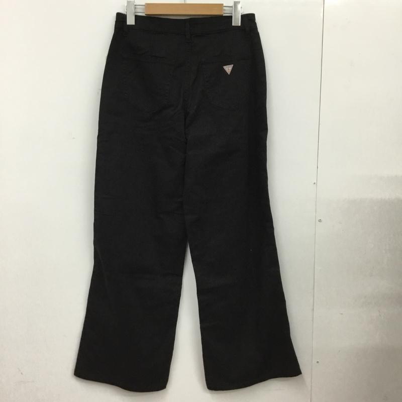 ゲス Guess パンツ ワークパンツ、ペインターパンツ 26インチ 無地 黒 / ブラック / black レディース USED 古着 中古 10156022