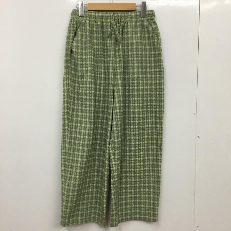 サマンサモスモス Samansa Mos2 パンツ スラックス FREE チェック マルチカラー / マルチカラー / multicolor レディース USED 古着 中古 10156023
