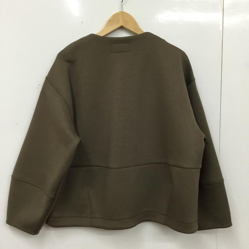 サマンサモスモスブルー Samansa Mos2 blue ジャケット、上着 ジャケット、ブレザー FREE 無地 茶 / ブラウン / brown レディース USED 古着 中古 10156024