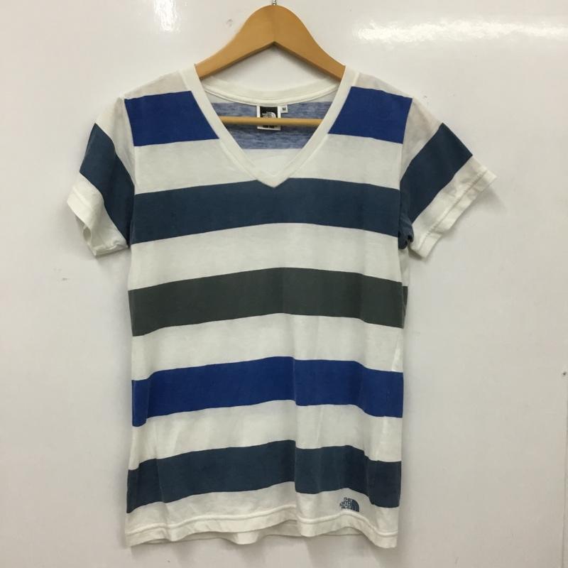 ザノースフェイス THE NORTH FACE Tシャツ 半袖 M ボーダー柄 マルチカラー / マルチカラー / multicolor レディース USED 古着 中古 10156027