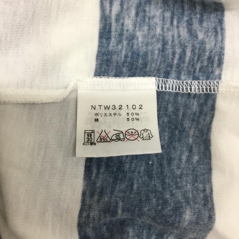 ザノースフェイス THE NORTH FACE Tシャツ 半袖 M ボーダー柄 マルチカラー / マルチカラー / multicolor レディース USED 古着 中古 10156027