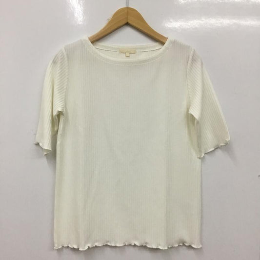 スタディオクリップ studio CLIP カットソー 半袖 L 無地 白 / ホワイト / white レディース USED 古着 中古 10156029