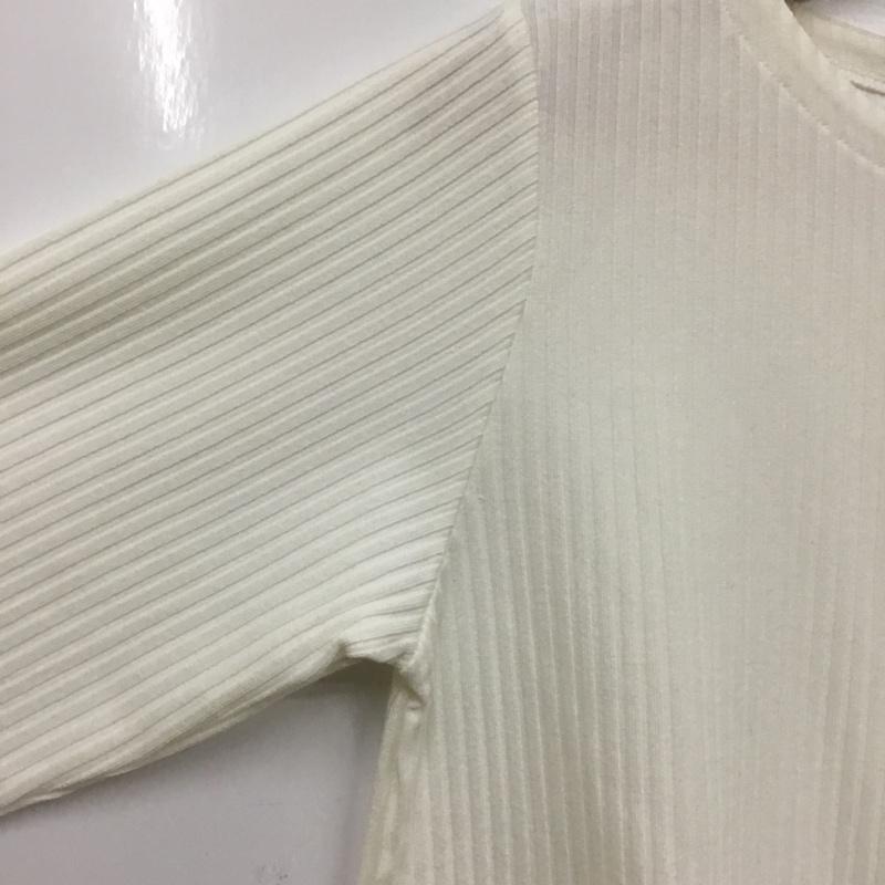 スタディオクリップ studio CLIP カットソー 半袖 L 無地 白 / ホワイト / white レディース USED 古着 中古 10156029