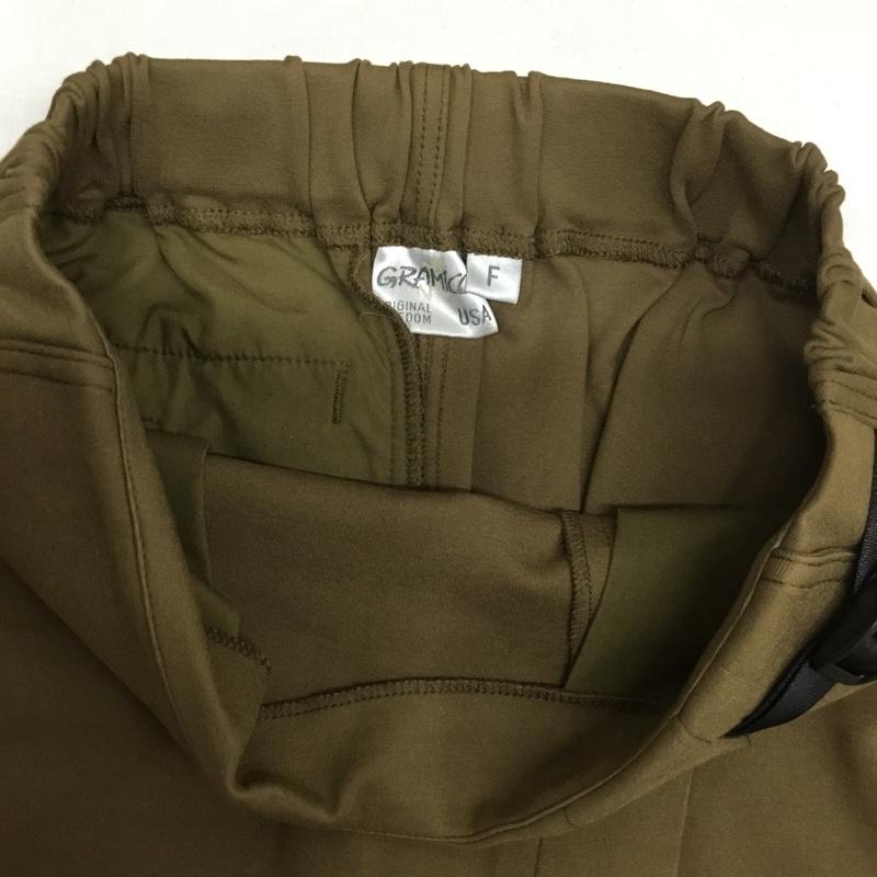グラミチ GRAMICCI スカート ロングスカート FREE 無地 カーキ / カーキ / khaki レディース USED 古着 中古 10156031